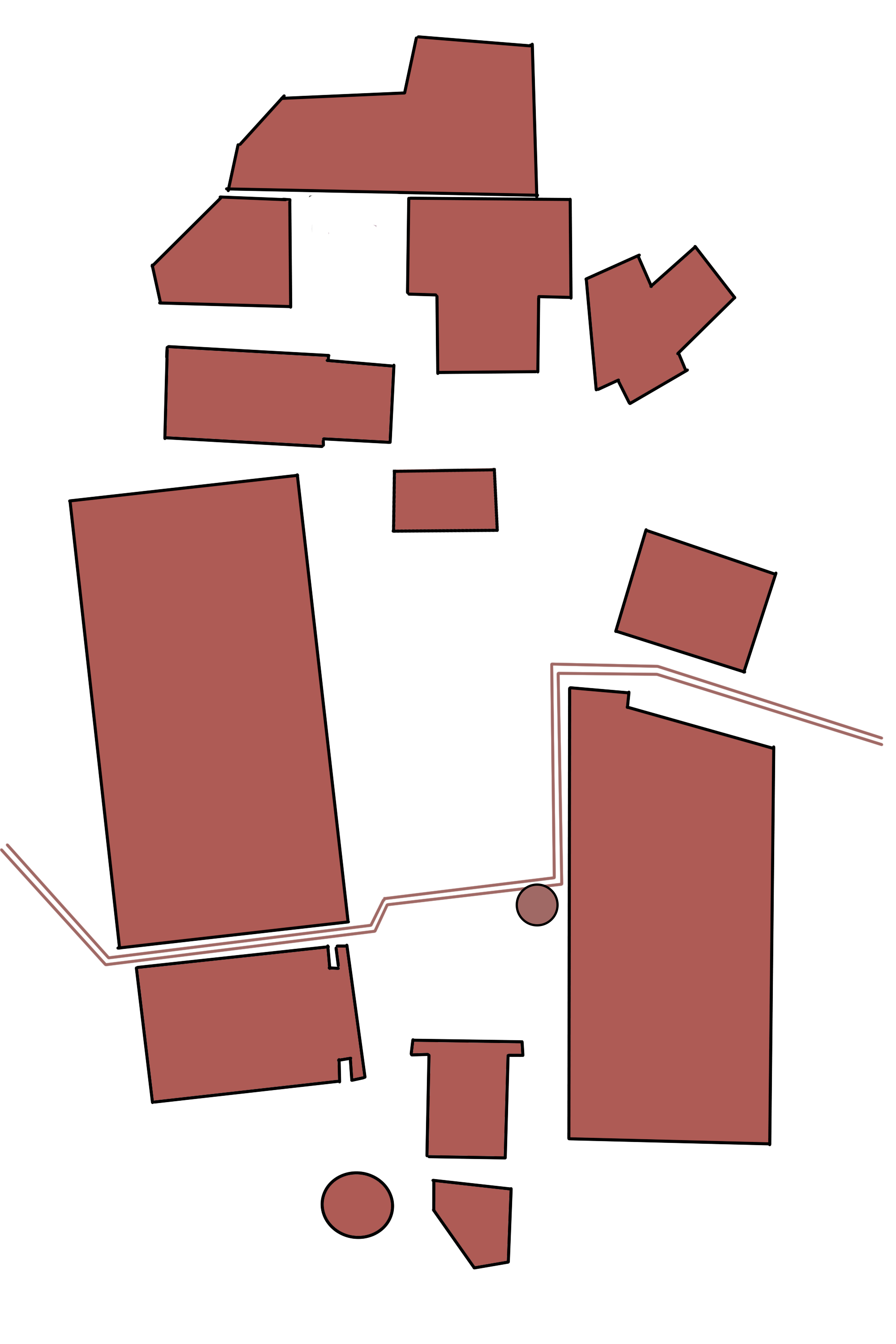 map of the forum Romanum
